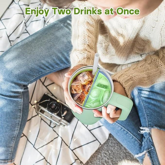 2 In 1 Drink Separator Silicone Liner Compatible with stanly cup